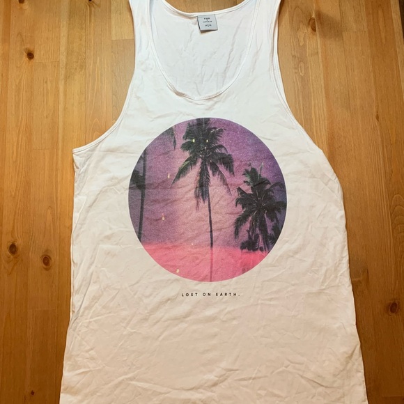 CottonOn Men Graphic T-Bar Tank, Size M - Picture 1 of 2